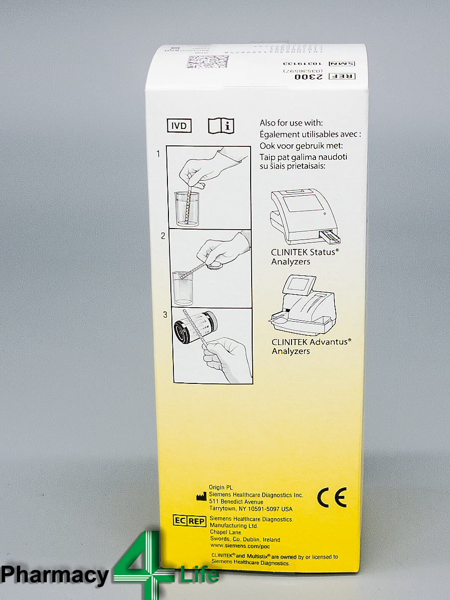 Siemens Multistix Urine Reagent Test Strips