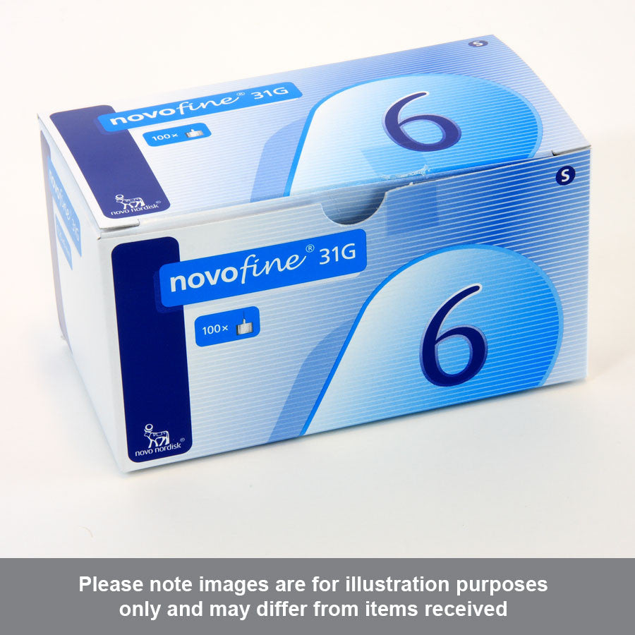 Novofine 6mm 31G Pen Needles Pack of 100 - Pharmacy4Life