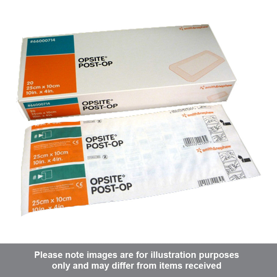 Opsite Post Op 10cm x 25cm Pack of 20 - Pharmacy4Life
