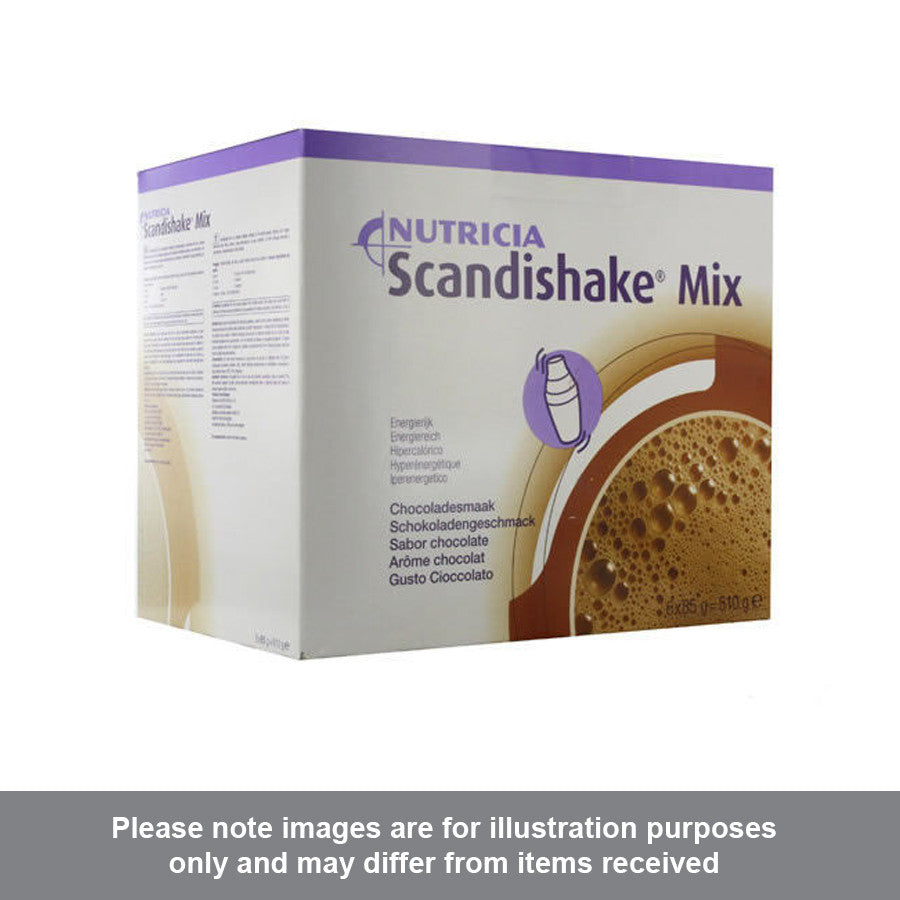 Scandishake Mix Chocolate Flavour 85g Pack of 6 - Pharmacy4Life