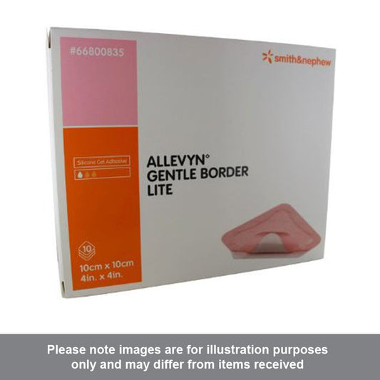Allevyn Gentle Border Lite 10cm x 10cm - Pharmacy4Life
