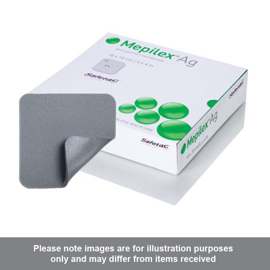 Aplex Dressing Mepilex Dressing AG 10cm x 10cm – Pharmacy4Life